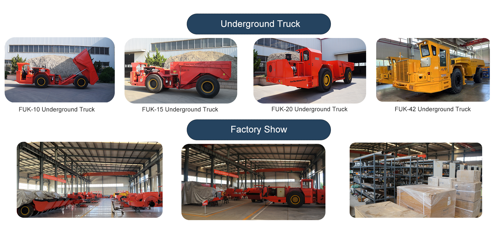 Brief Introduction of 6 ton underground truck