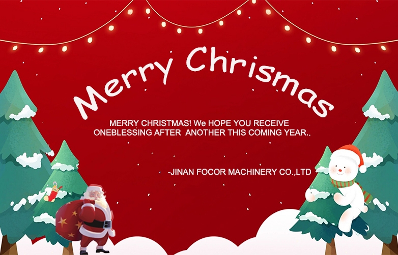 Season's Greetings and Holiday Wishes from Jinan Focor Machinery Co.,ltd.