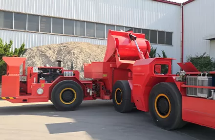 Introducing the 12-ton underground  truck